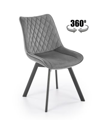 Jedálenská stolička K520 - sivá