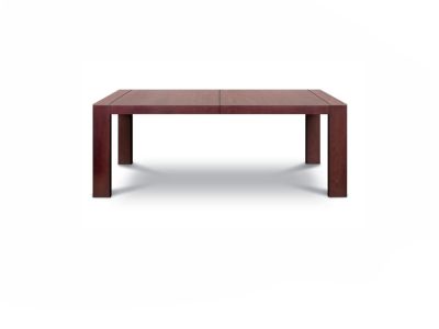 Dizajnový stôl KUBO rozťahovací 1800x900/750 + 550 - dub tmavá čerešňa