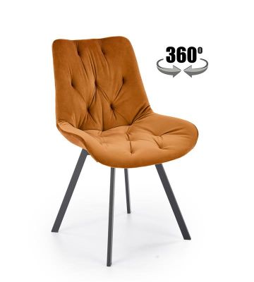 Jedálenská stolička K519 - škoricová